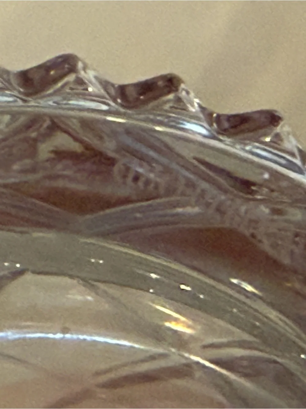 Waterford Clear Crystal Cut Glass Decanter